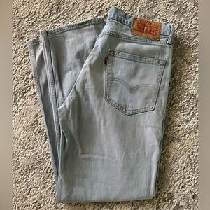 Levi's Light Blue straight leg Jeans